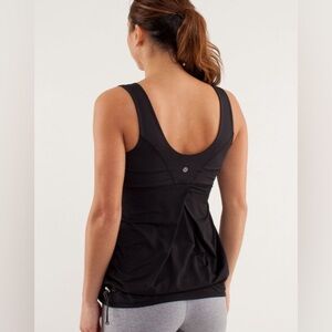 61 -Lululemon Run: Tame Me Tank
Black/white strip - size 6 or 8